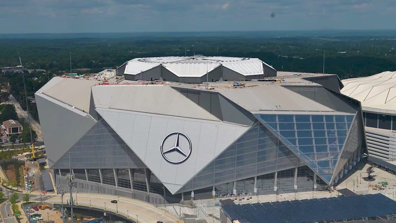 Mercedes-Benz Stadium in Atlanta, the venue for Spain vs Cabo Verde at World Cup 2026